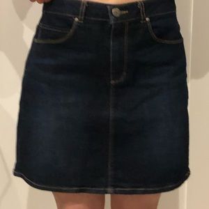 Harper Jeans Mini Skirt - M